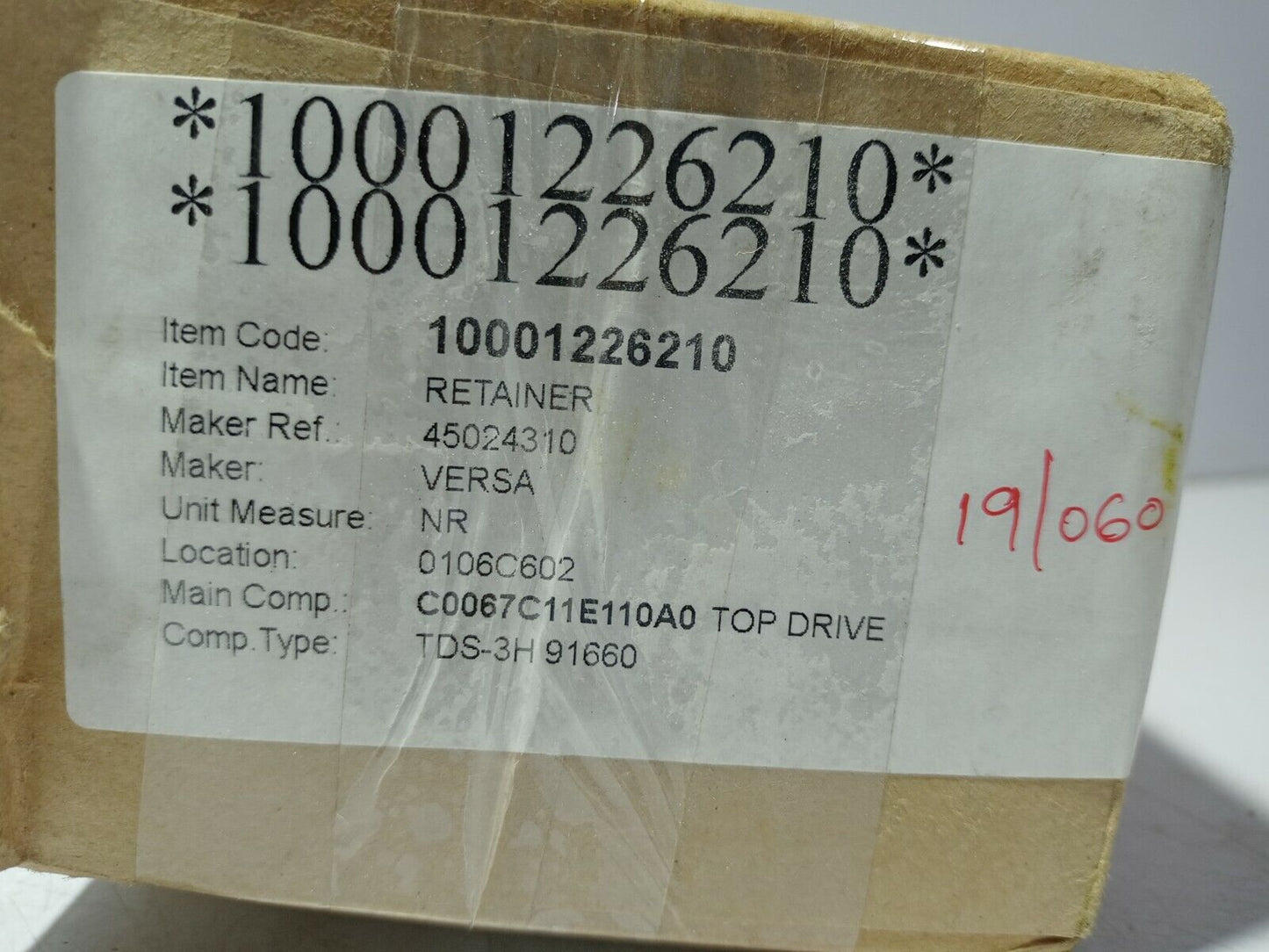 Versa 4502-43-10 Retainer 45024310 - 8PCs Lot