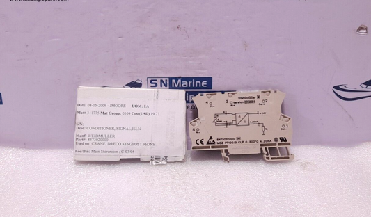 Weidmuller 8473020000 Isolation Signal Converter MCZ PT 100/3 CLP 0...300C