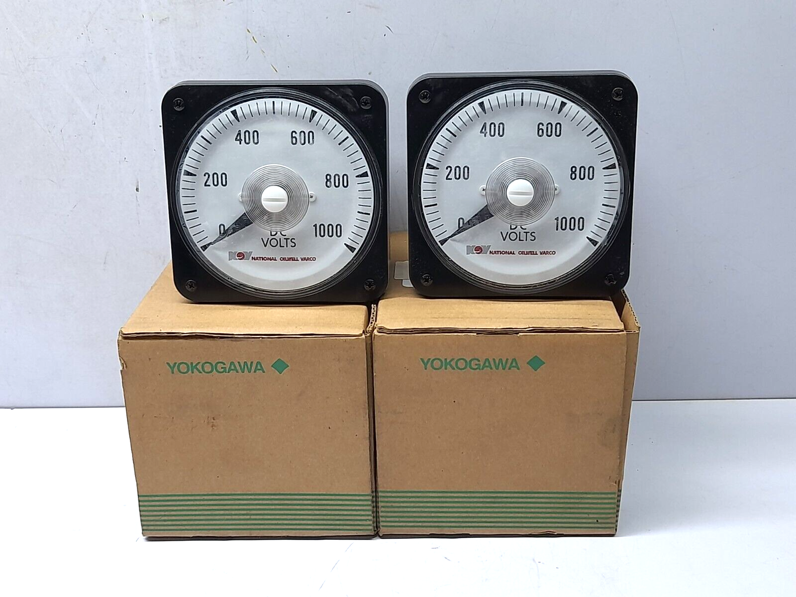 Yokogawa NOV IPS I141-001061 Voltmeter DC 103-011-LSXX Scaled 0-1000 Volts DC