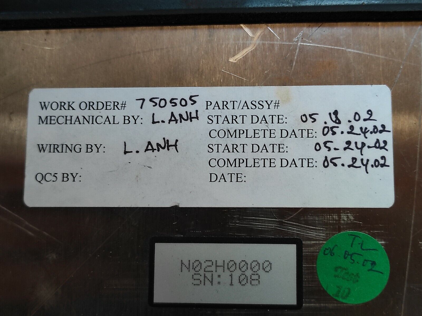 Total Control QPK3D200C2P-D 2880037 Quick Panel Jr LCD Touchscreen HMI Rev F