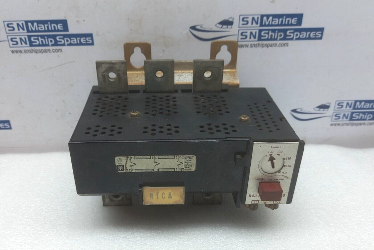 Telemecanique RA1-HA Thermal Overload Relay 120-160 Amperes