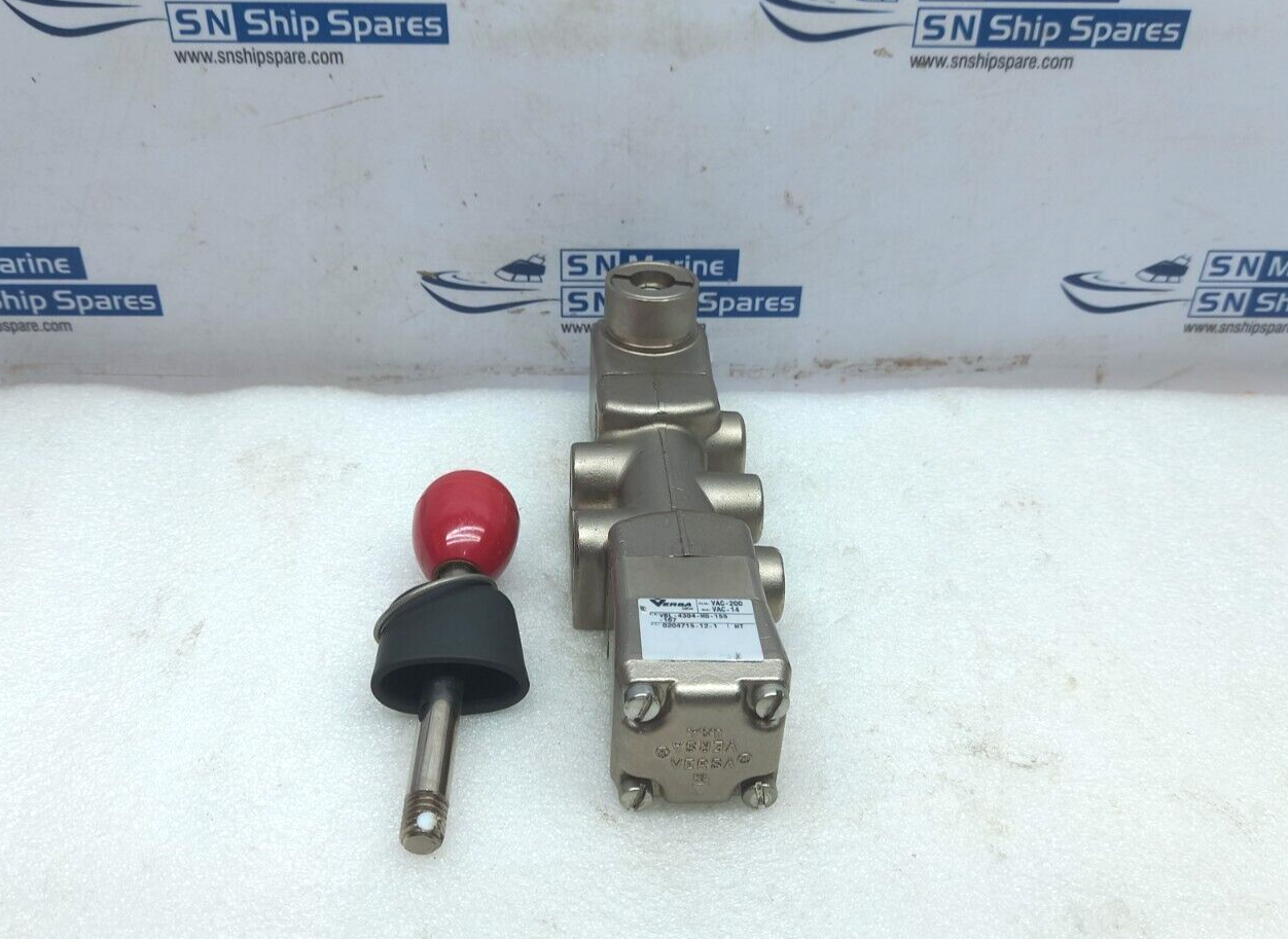 Versa VBL-4304-MS-155-167 Air Valve 0204715-12-1