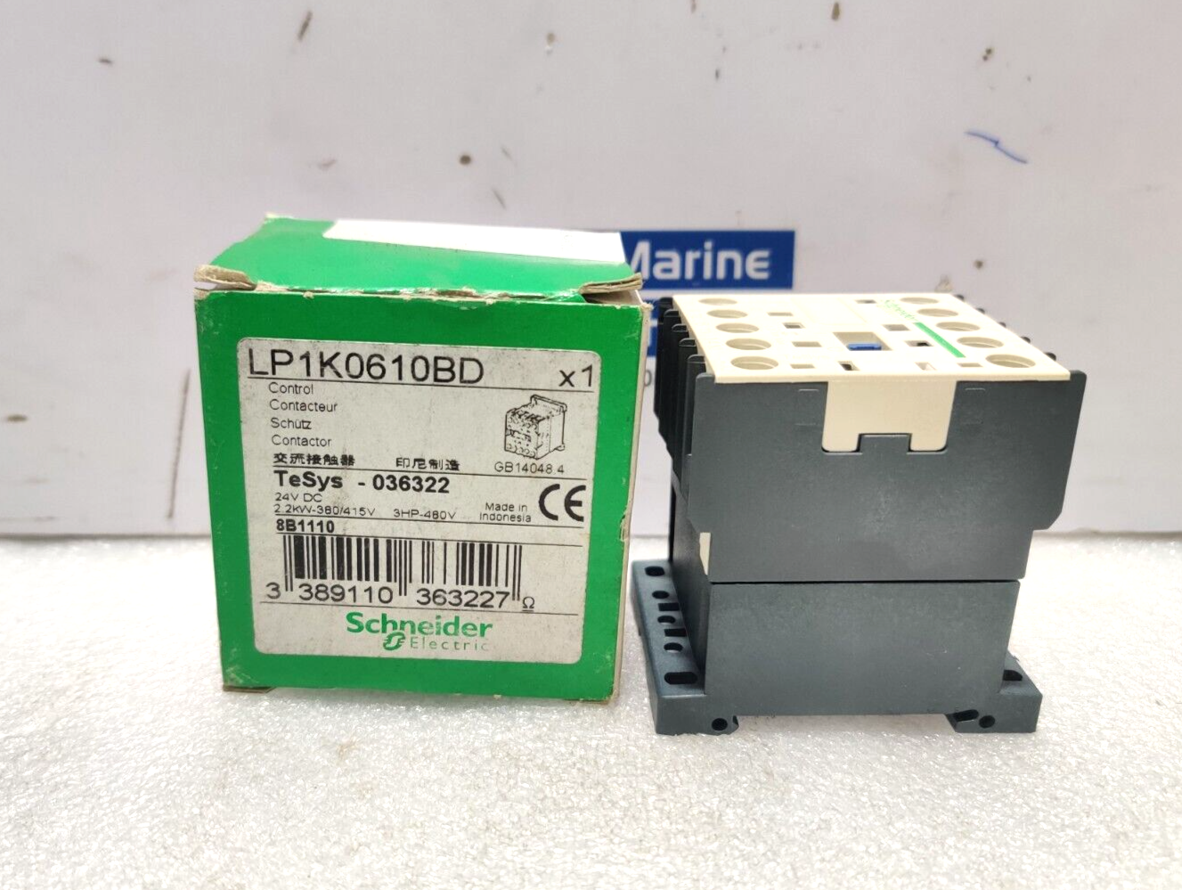 Schneider Electric LP1K0610BD Control Contactor 24V DC Telemecanique