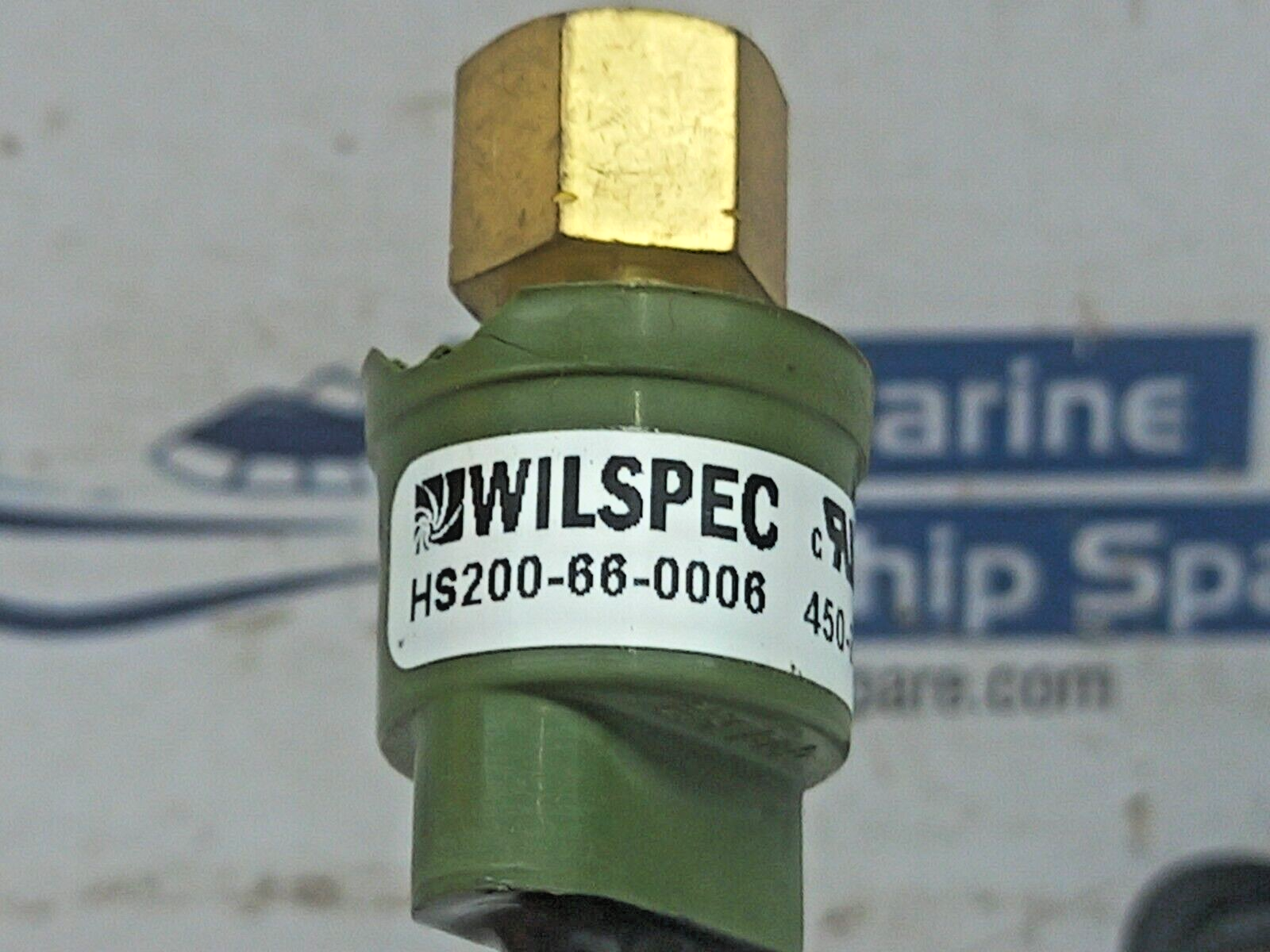 WILSPEC 5682 High Pressure Switch HS200-66-0006 PS-HP450-250 NOV 1052942