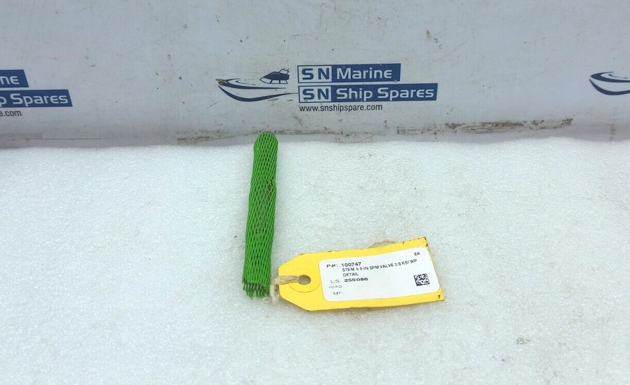 SPM 100747 Steam 0.5 IN SPM Valve 3/5 KSI WP