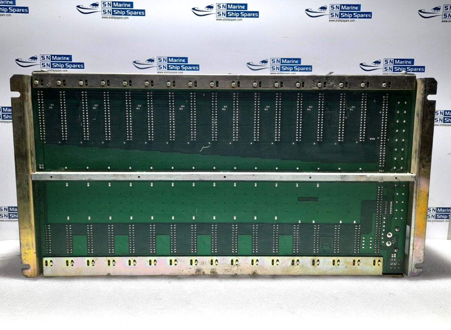 Allen Bradley 1771-A4B 16 Slot I/O Chassis With 1771-ASB E Remote I/O Adapter Mo