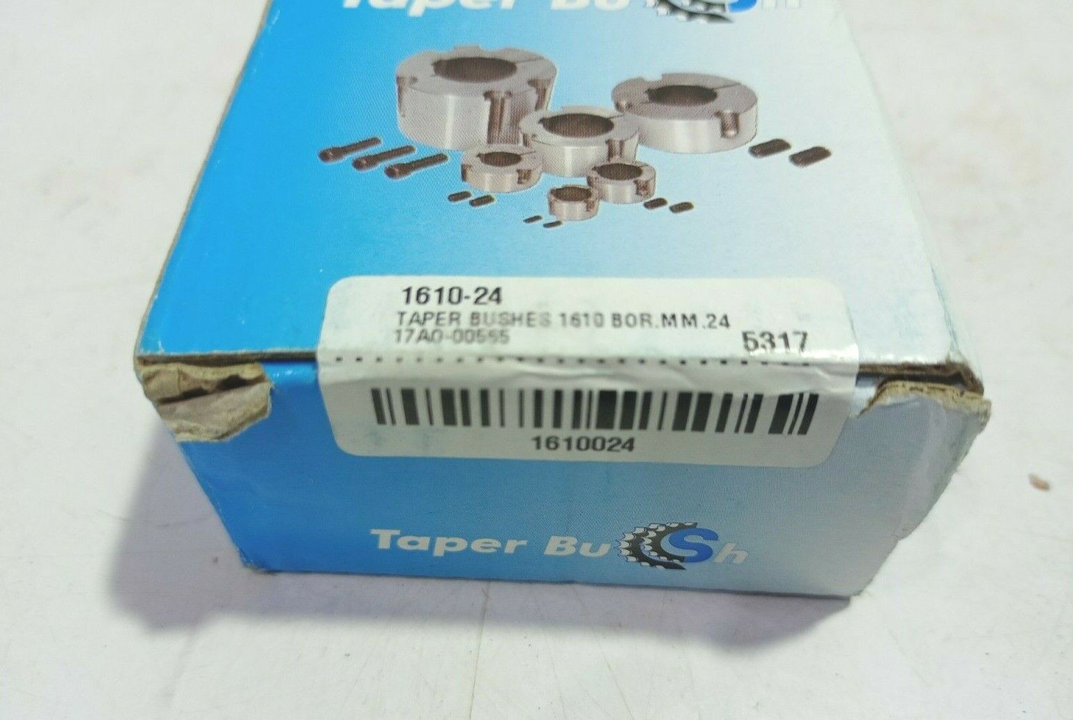 Taper Bush 1610-24 Taper Bushes 1610 BOR.MM.24 17A0-00555 17-565 / 161024