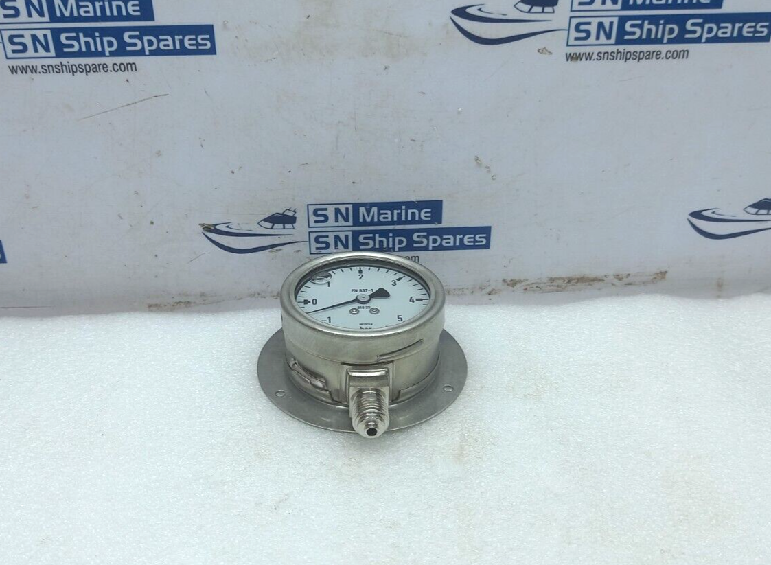 Wika 233.50.063 Compound Pressure Gauge -1 To 5Bar 1/4IN 63MM BSP 66288327