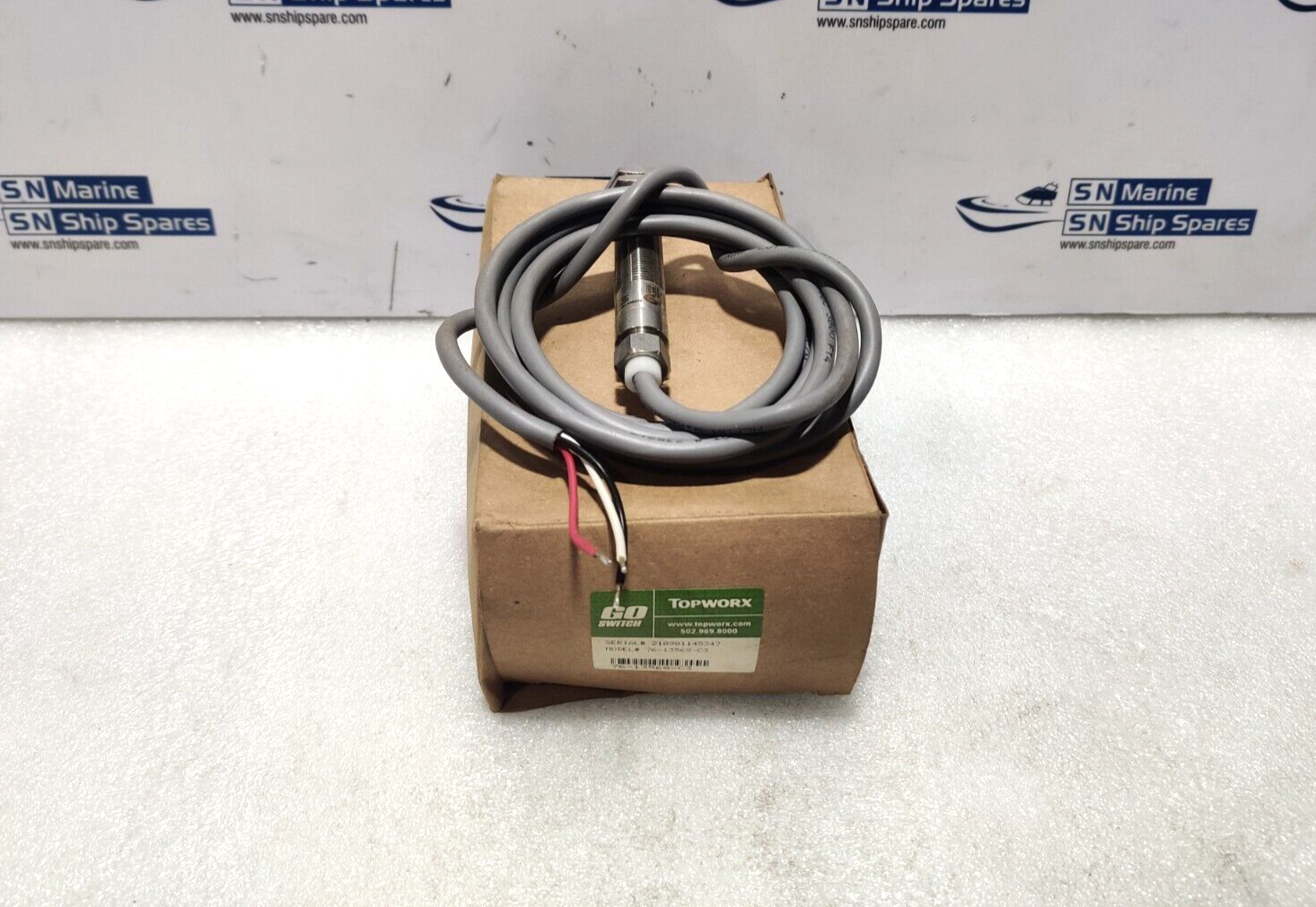 Topworx 76-13568-C3 Limit Switch/Sensor 120Vac/4A: 24Vdc