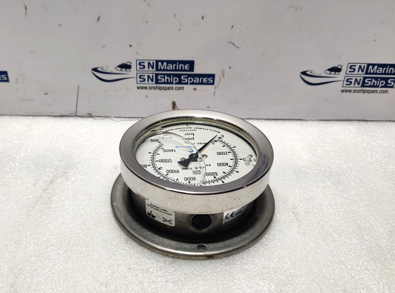 Stewart-Buchanan 25931246/3 Pressure Gauge 0-14000Psi 0-1000Bar Hitec Product