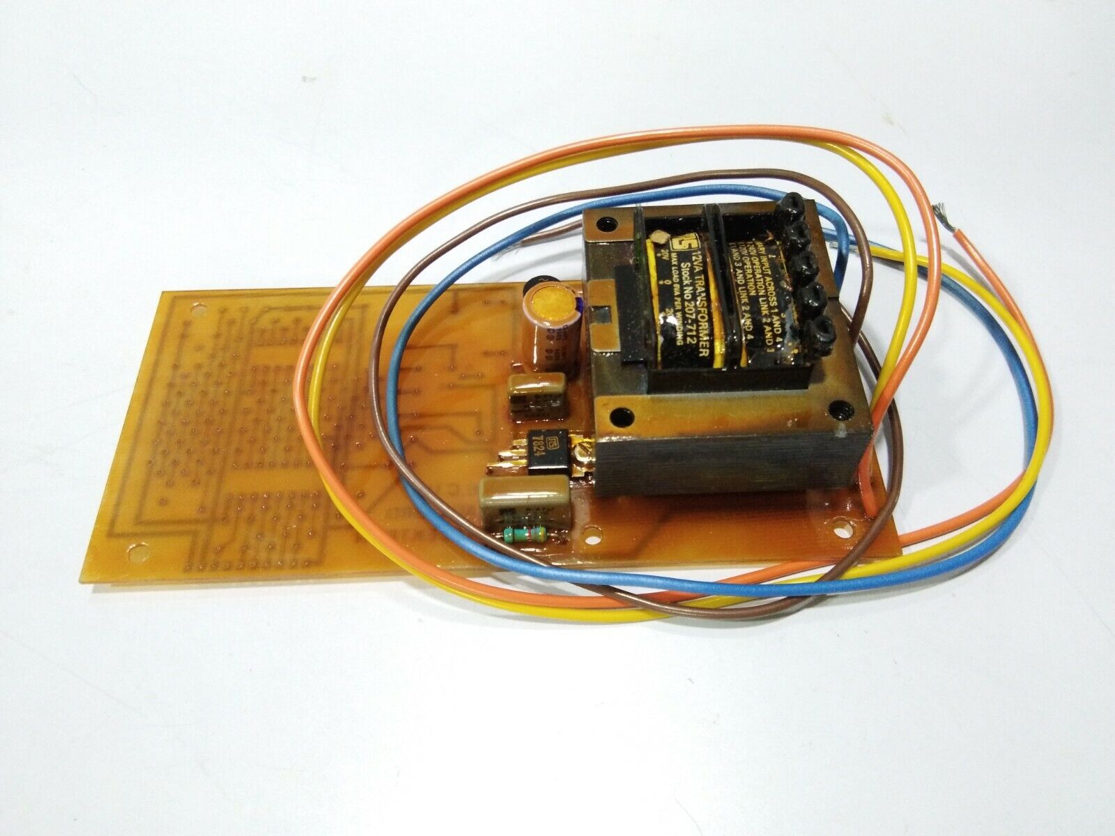 TELEKTRON  18219 E C U AUXILIARY BOARD 18/219 DC DRILLING PCB