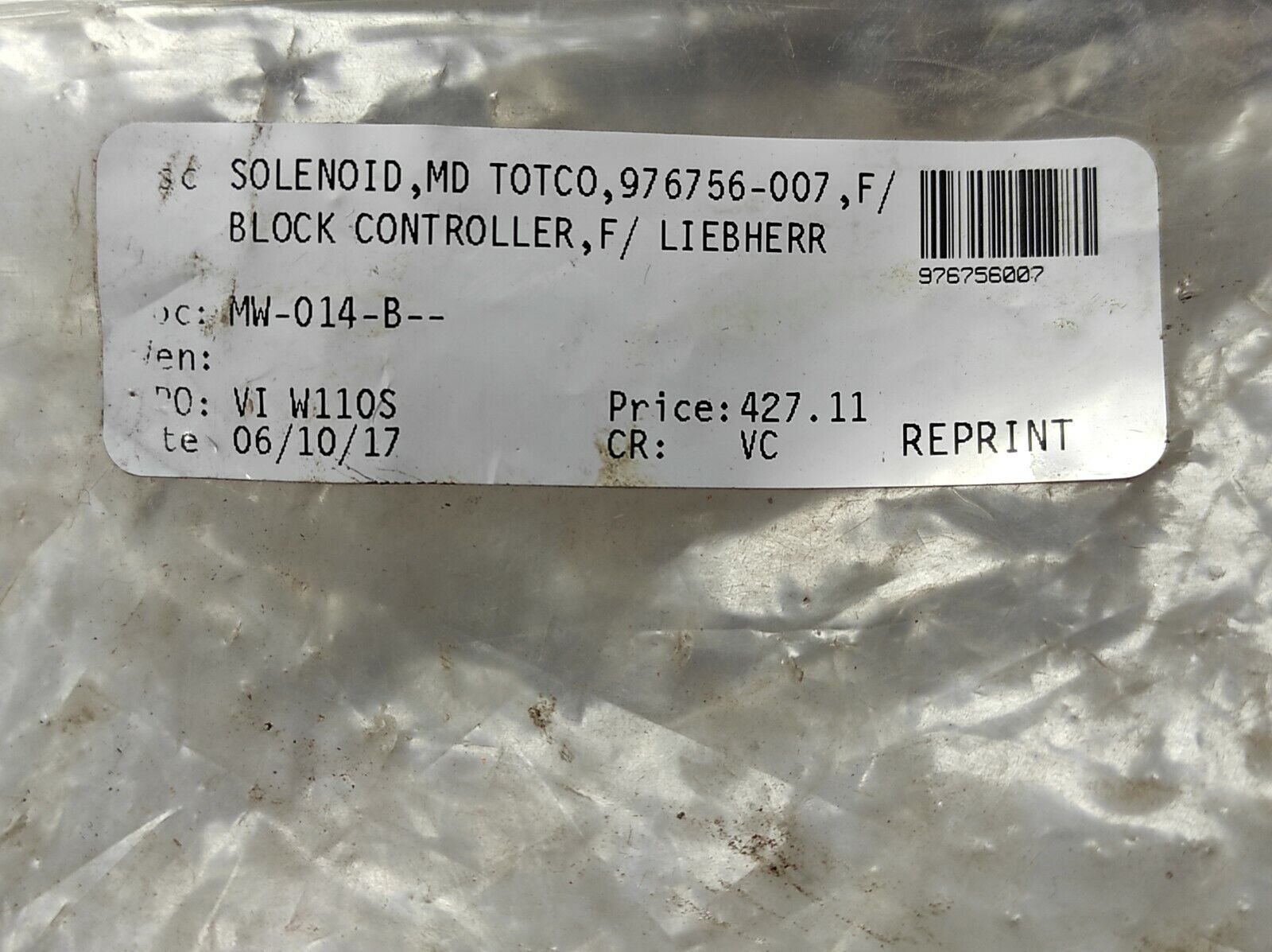 Versa VSG-8322-PC-XX-A120 Solenoid Valve VSG8322PCXXA120