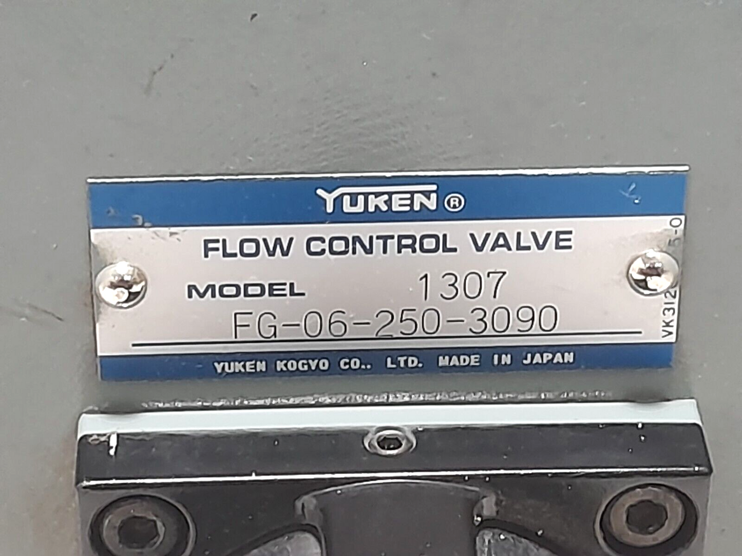 Yuken GF-06-250-3090 Flow Control Valve GF062503090 Hannon H6623-11