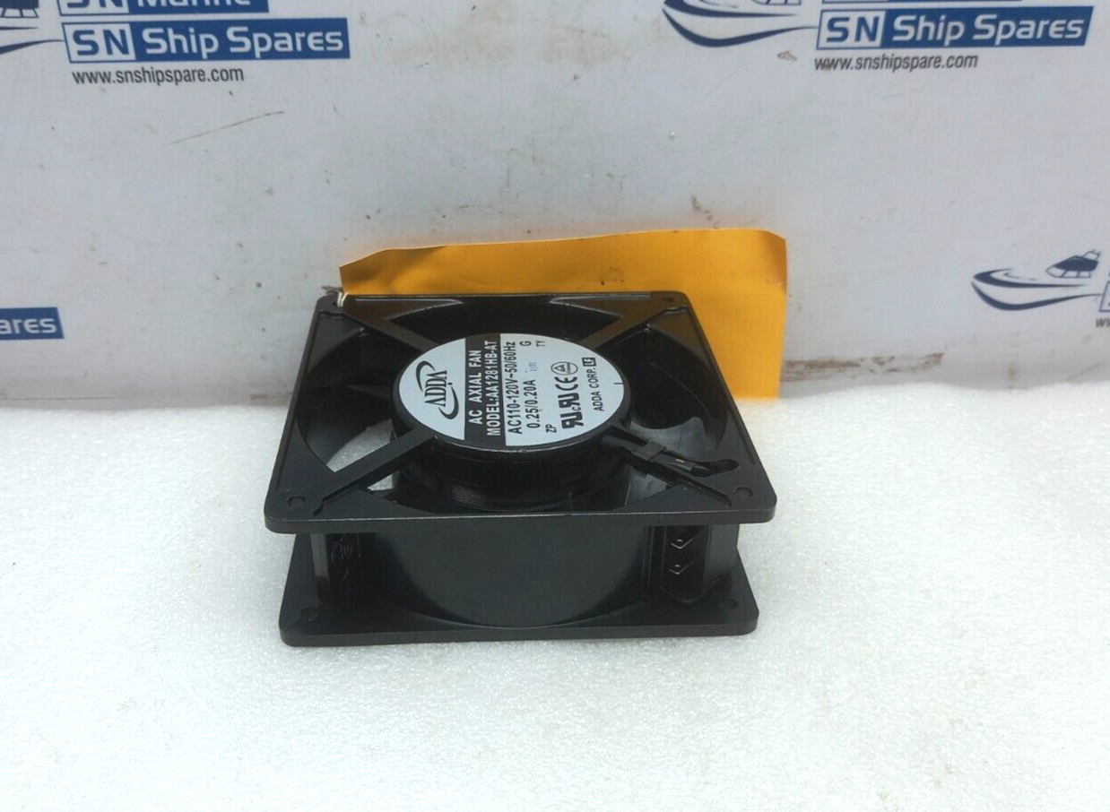 ADDA Corp AA1281HB-AT AC Axial Fan AC 110-120V~ 50/60Hz 0.25/0.20A