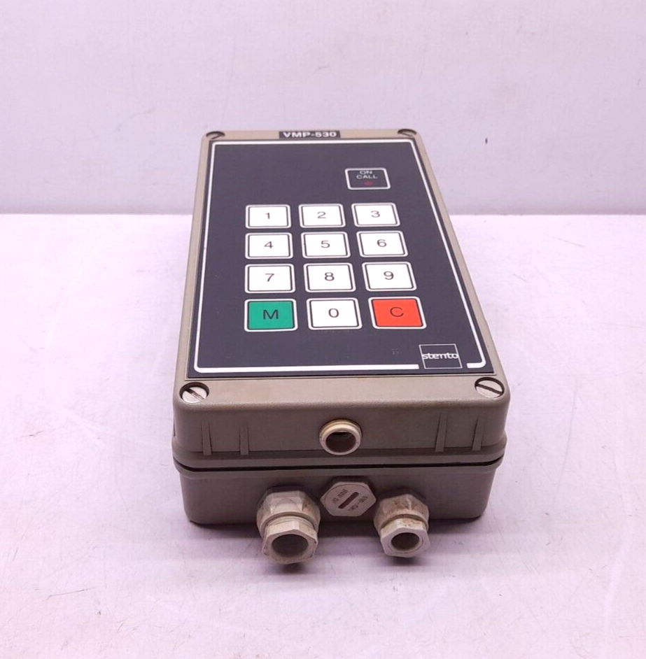 Zenitel Norway ASA 26033 Rev 02 Main Station Stento VMP-530