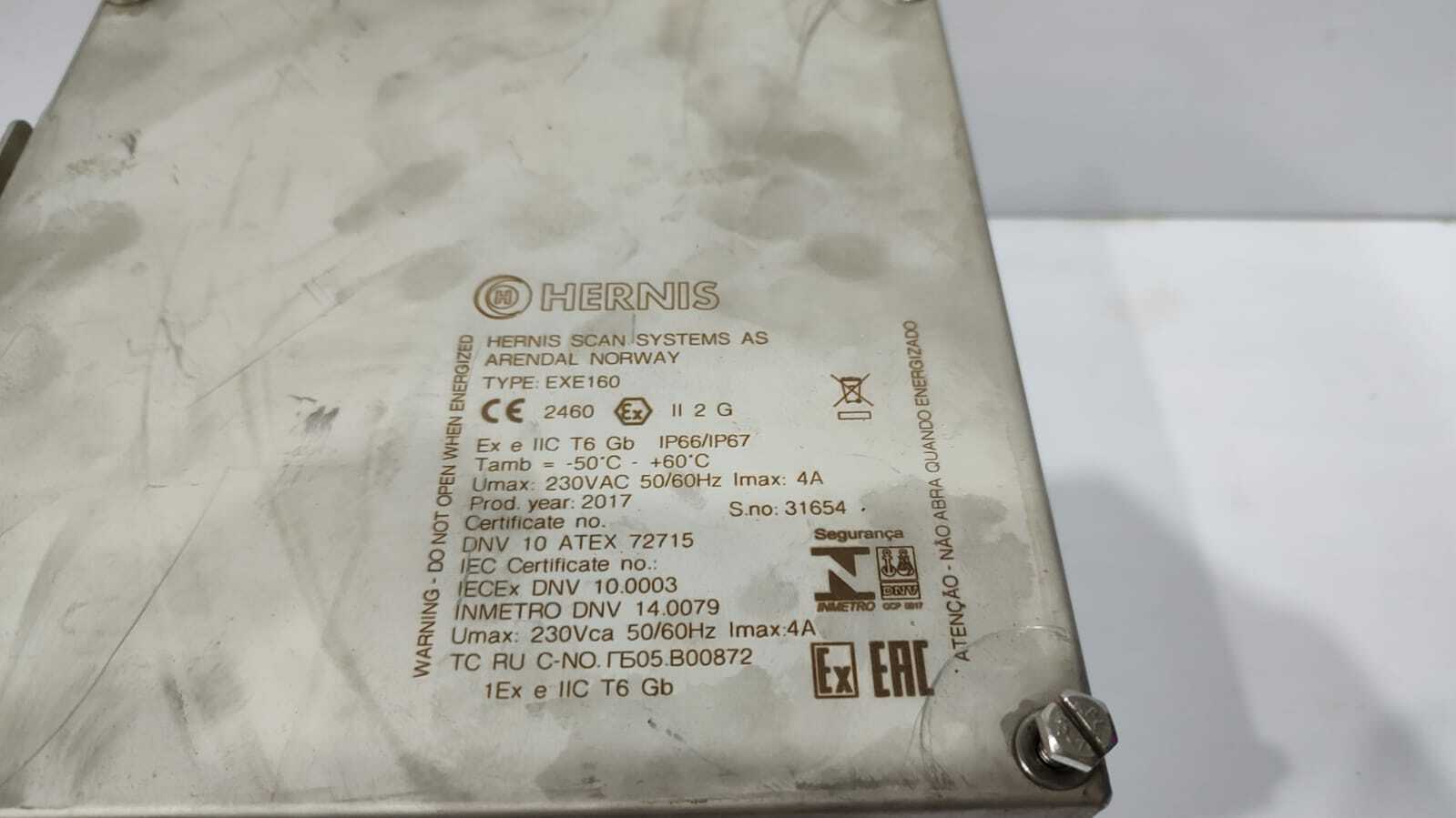 Hernis Scan System EXE160 Junction Box