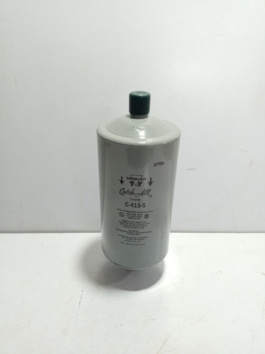 Sporlan Catch All C-415-S Filter Drier C415S W.P. 500 psig 3447 kPa