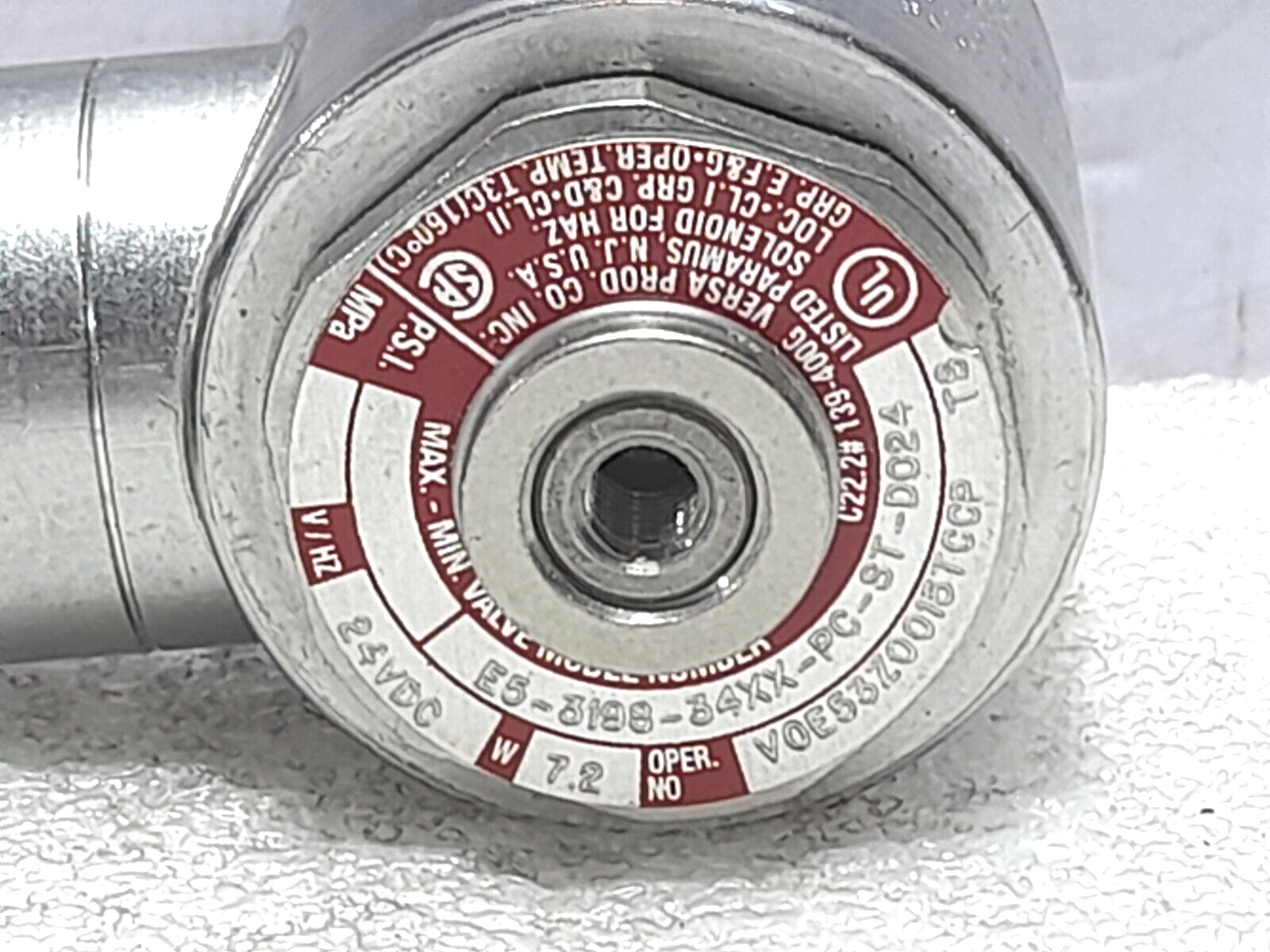 Versa E5319834XXPCSTD024 Solenoid Coil E5-3198-34XX-PC-ST-D024