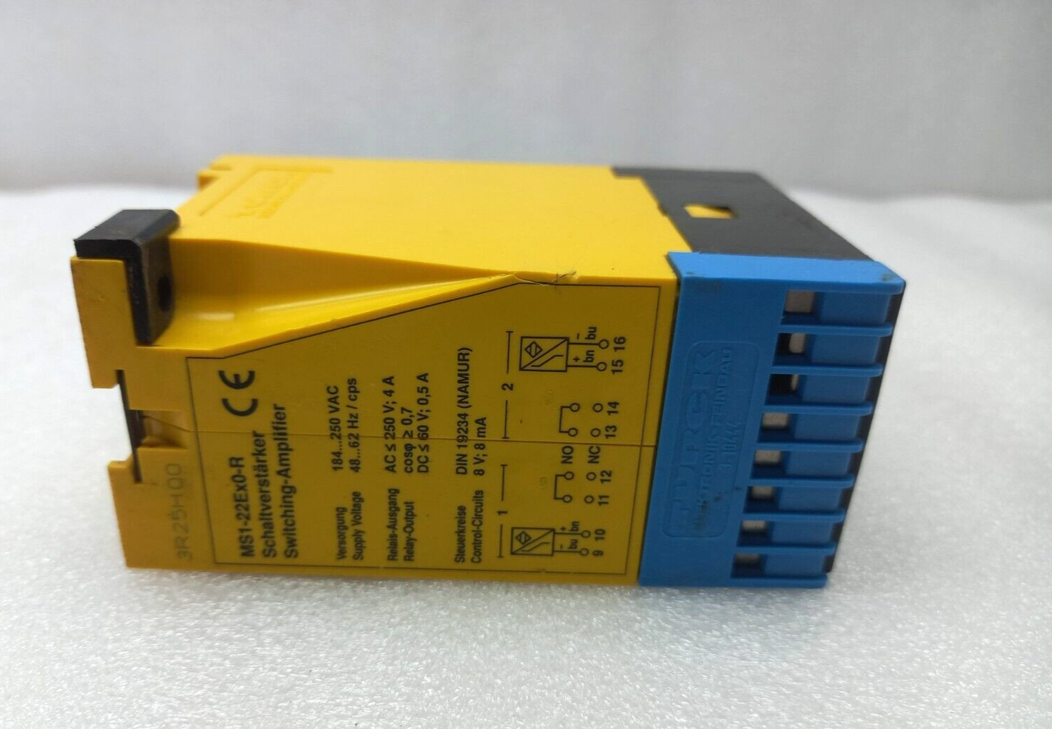 Truck Multi Safe MS1-22Ex0-R Switch Amplifier 230Vac 3.5VA 184…250Vac 48…62Hz/cp