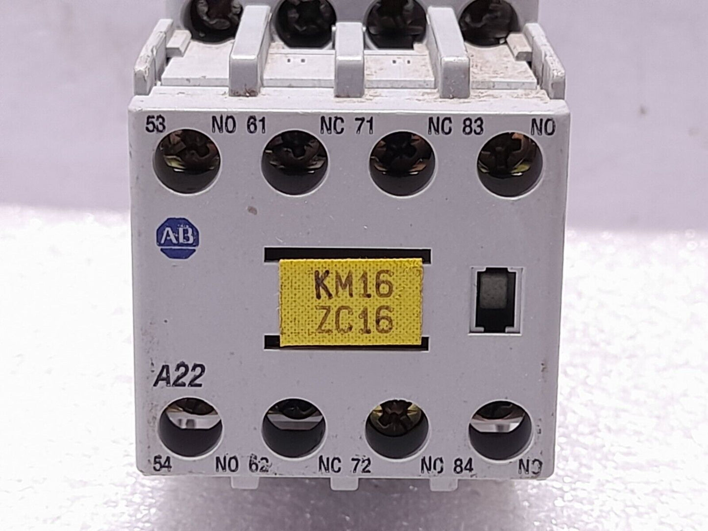 Allen Bradley 100-C09Z*10 Ser A 24VDC Contactor With 100-FA22 Ser A Auxiliary Co