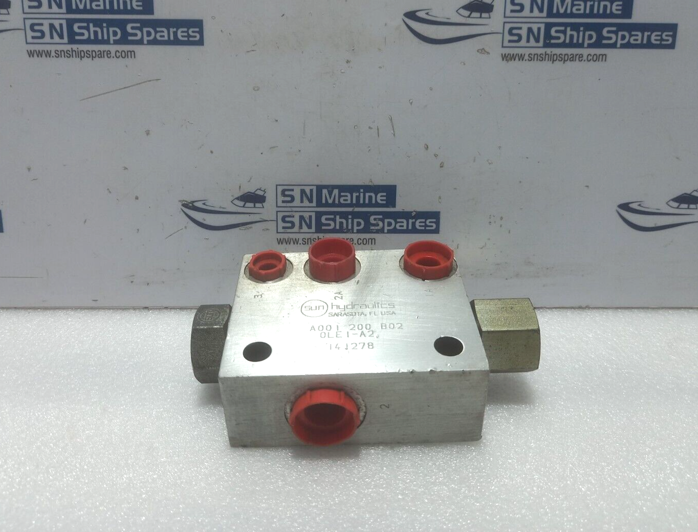 Sun Hydraulics A00I 200 B02 0LEI-A2 Valve Manifold 14J278
