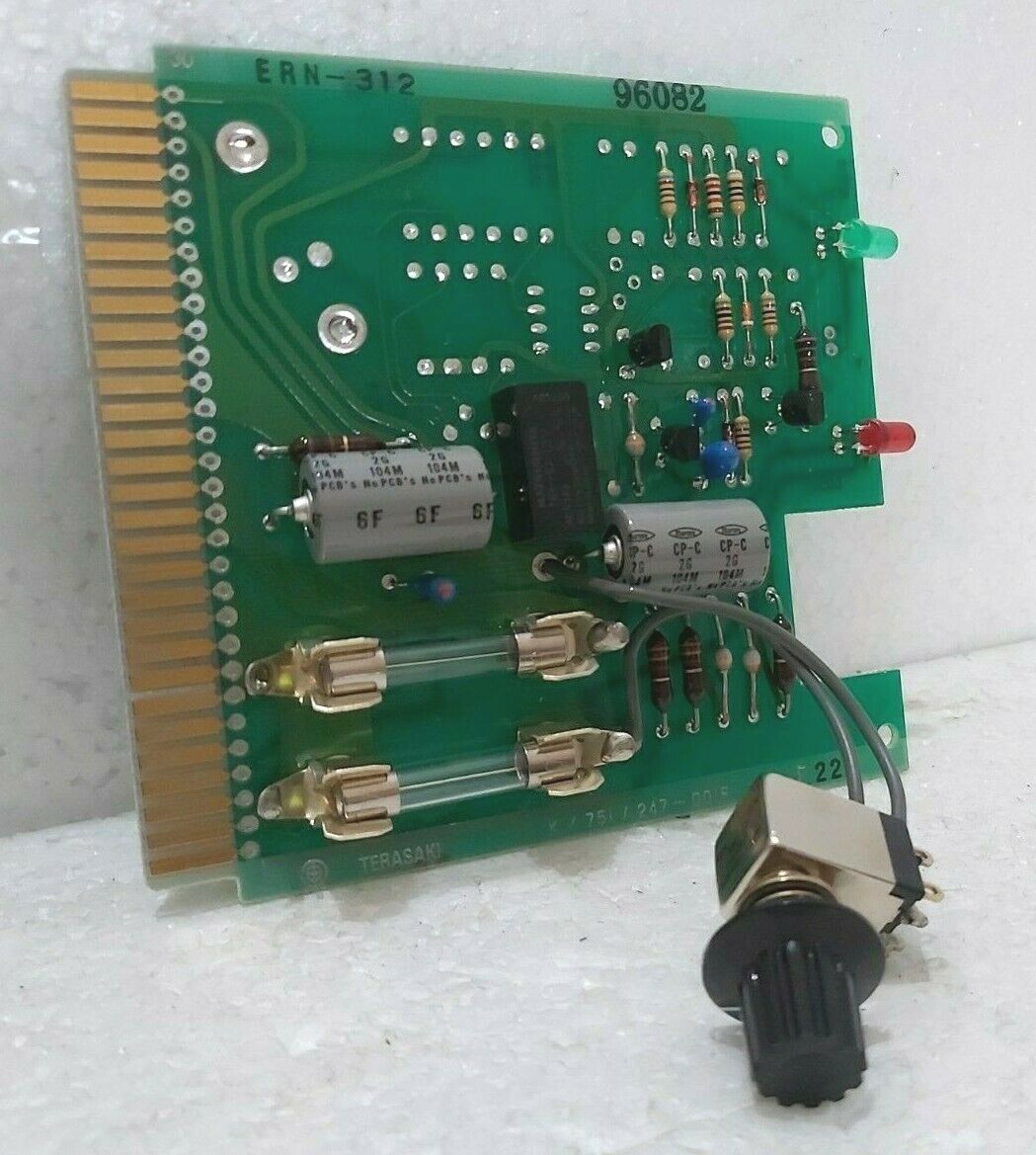 TERASAKI ERN-312 K/751/247-00IB PCB CARD ERN312