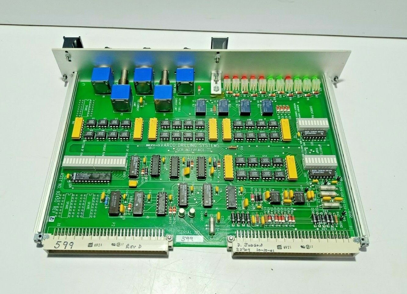 Varco 92450 Rev C SCR Interface II