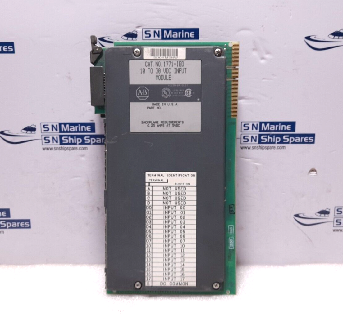 Allen Bradley 1771-IBD 10 To 30 VDC Input Module 960209-9202