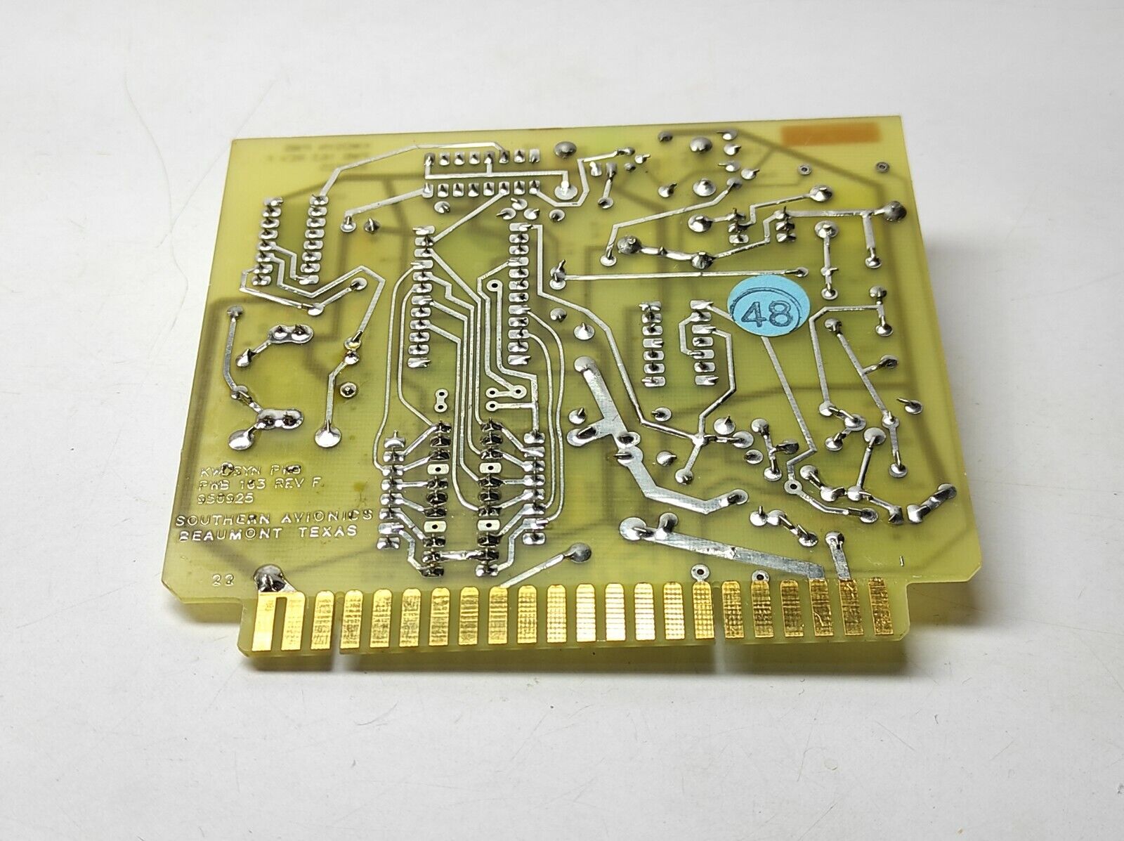 Southern Avionics SLP16330 Assy Kwosyn Mabs 60 PCB Kwosyn PWB PWB 163 Rev F 