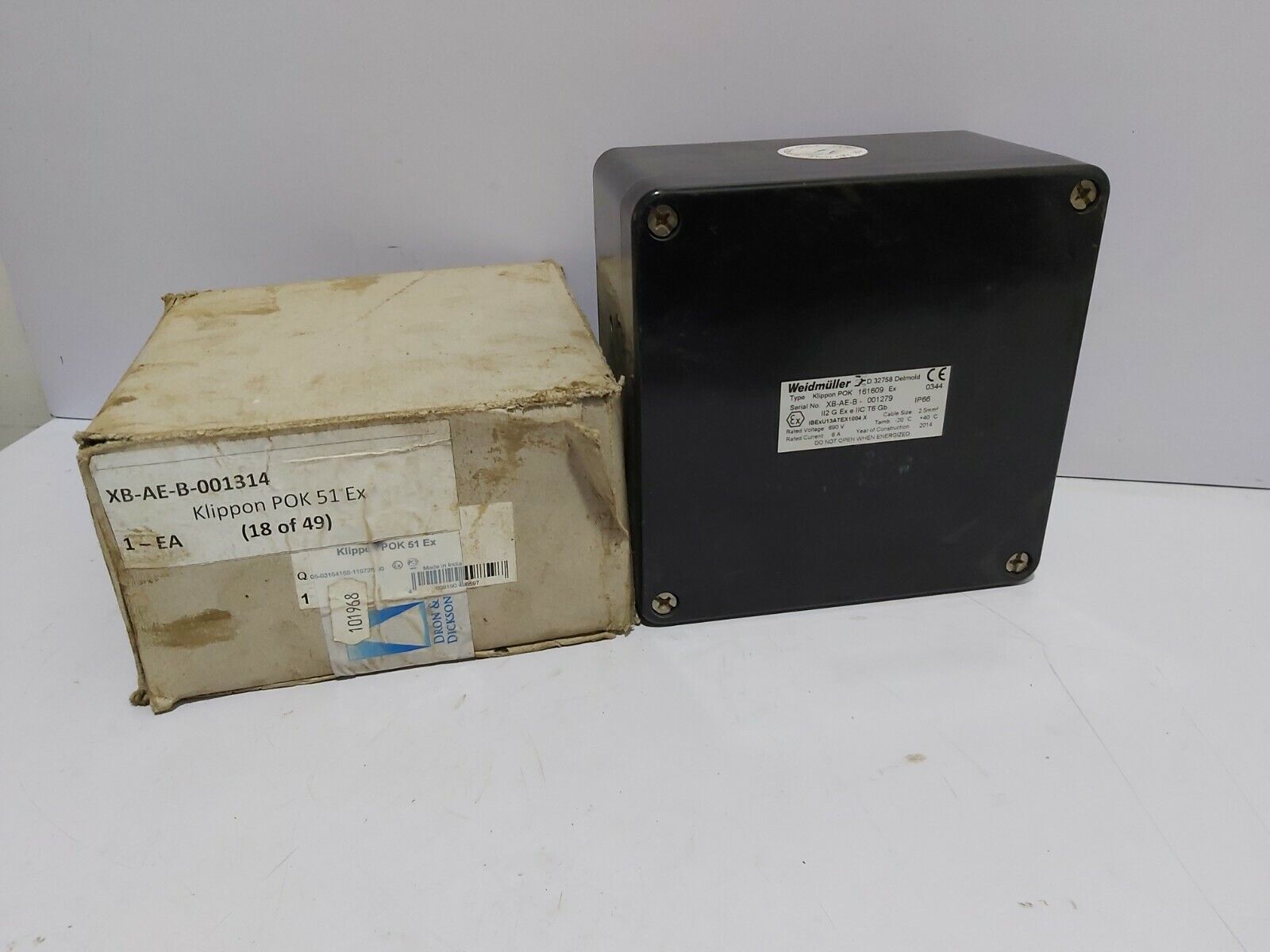 WEIDMULLER KLIPPON POK 161609 EX KLIPPON POK 51 EX 