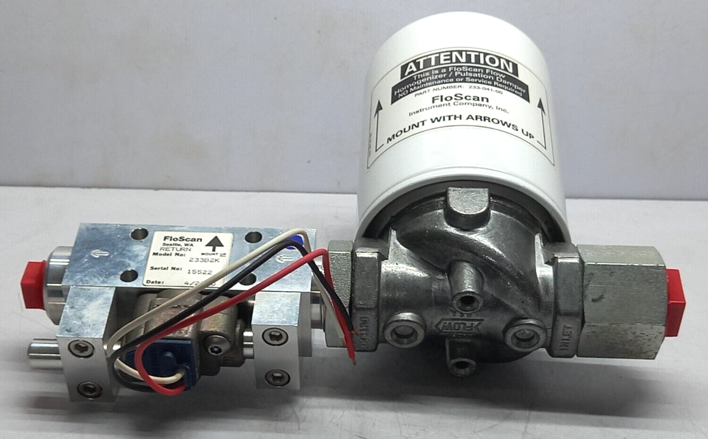 Floscan Series K Diesel Fuel Flow Monitoring System 860L3CB2K Series 8600