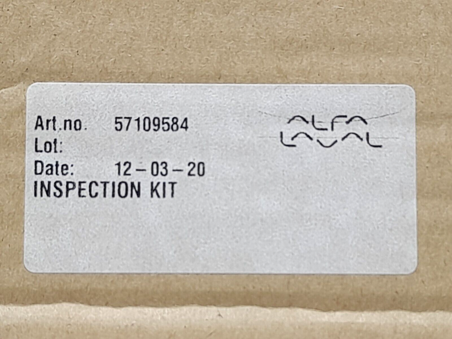 Alfa Laval 57109585 Overhaul Kit For Feed Pump 57109585DXXVCC 57109584 Inspectio