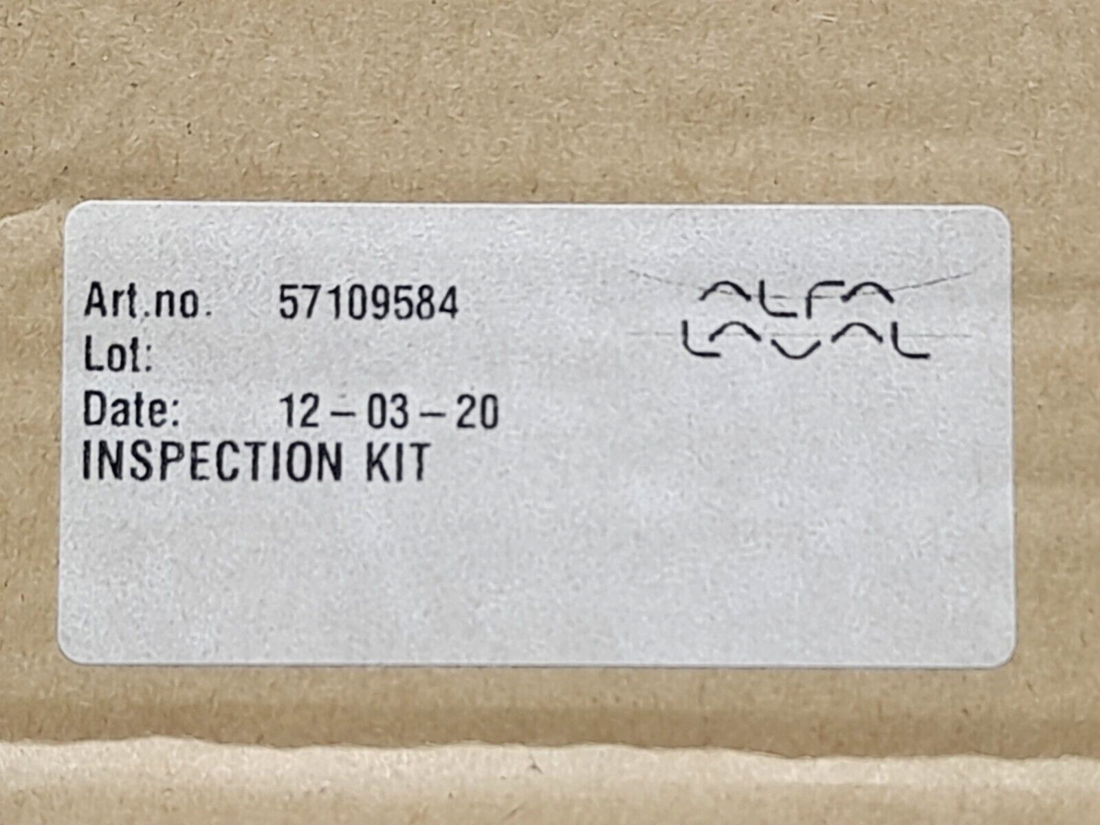 Alfa Laval 57109585 Overhaul Kit For Feed Pump 57109585DXXVCC 57109584 Inspectio