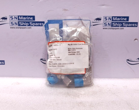 Swagelok SS-810-2-8 NOV 49-010-498 Pipe Elbow - 6PCs/Lot