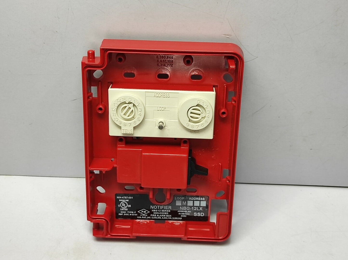 Notifier By Honeywell NBG-12LX Addressable Pull Station