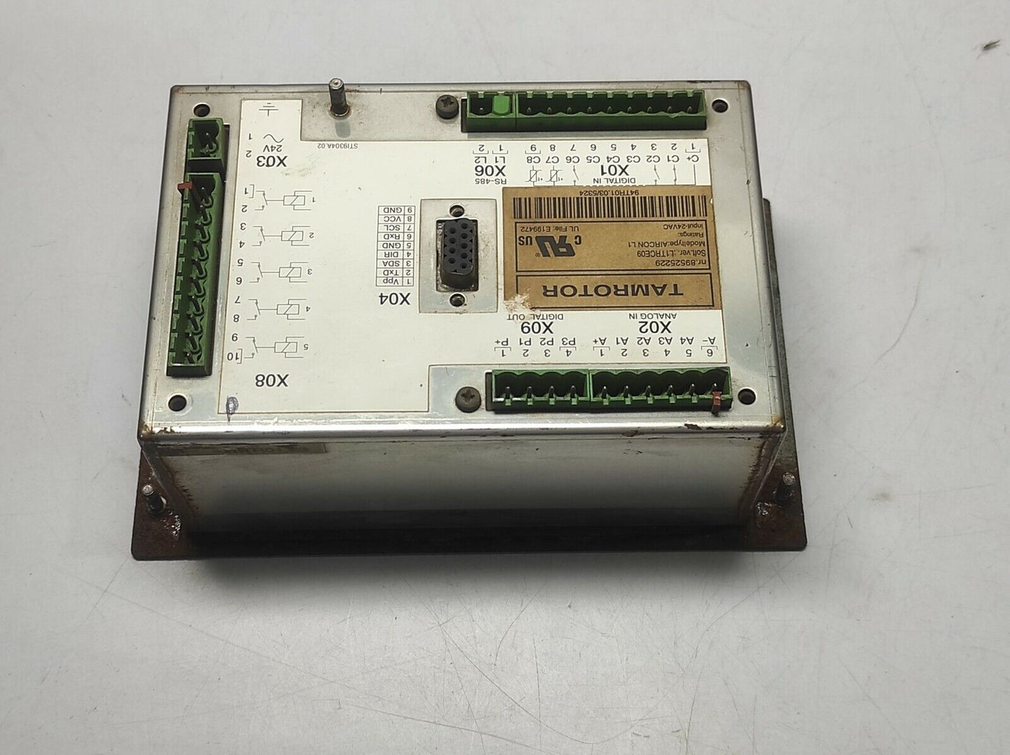 Tamrotor AIRCON L1 89525229 Compressor Controller Soft Ver L1TRCE09 Ratings