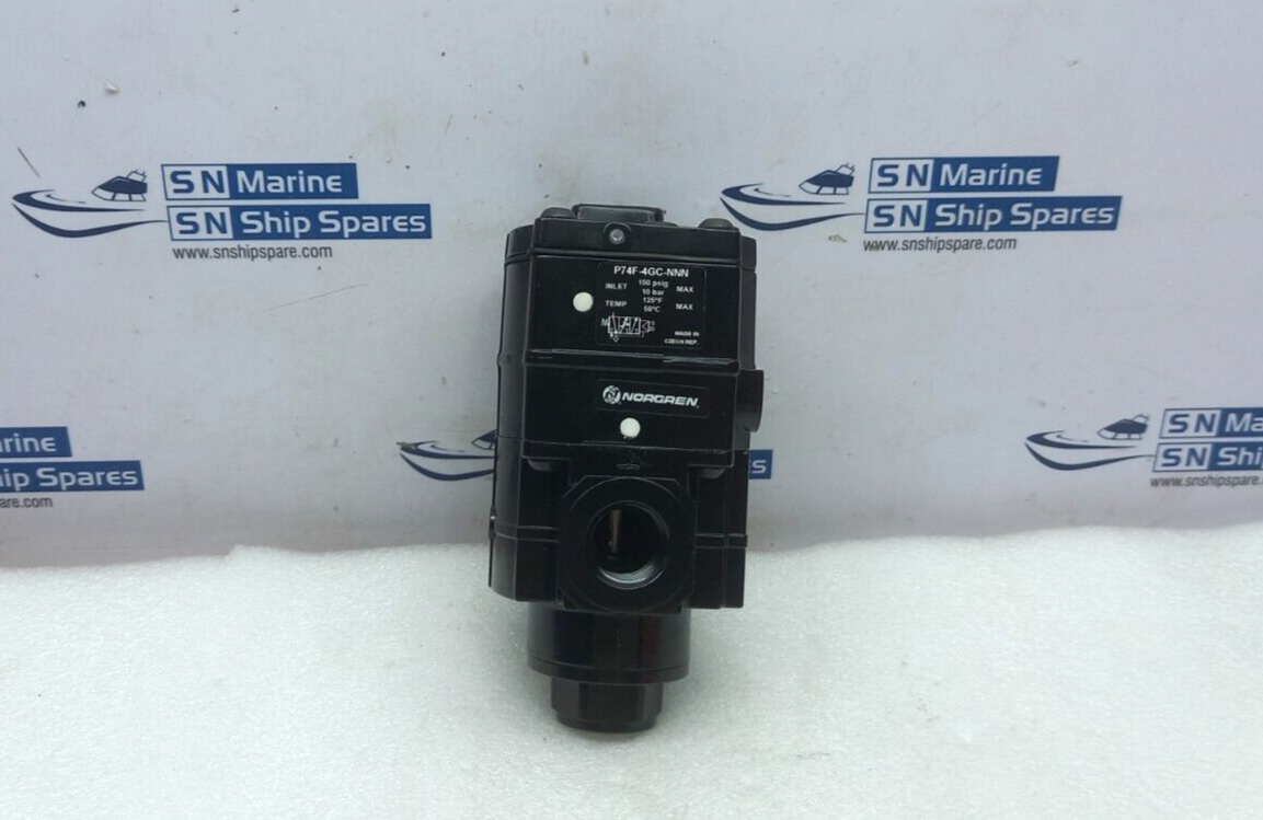 Norgren P74F-4GC-NNN Air Operated Pilot Valve 150Psig 10Bar Max