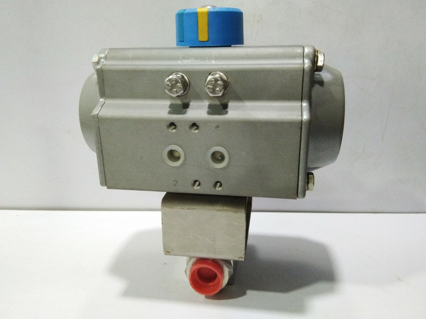AIR TORQUE AT100S10A PNEUMATIC VALVE ACTUATOR WITH OLIVER VALVES B6FX38S/ACT-SR