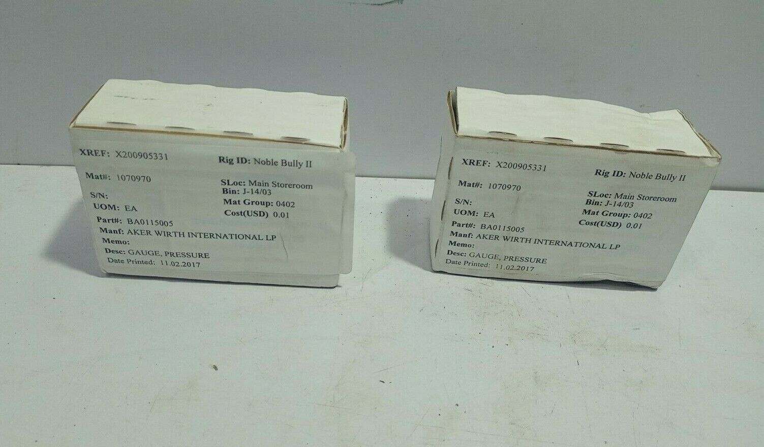 Wika 233.50.63 Pressure Gauge 0-16 Bar 897080WP 316SS