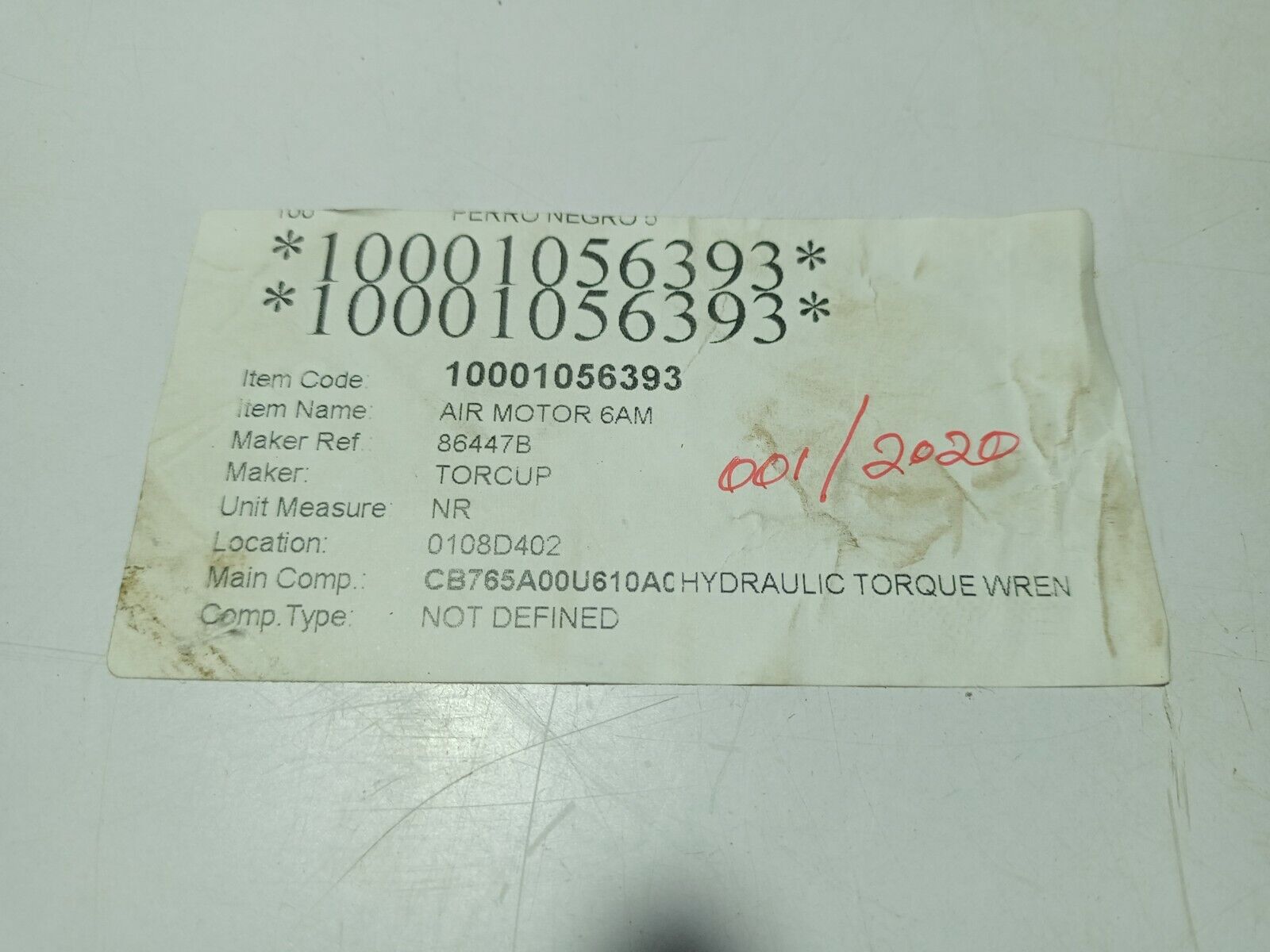 Torcup 86447B Air Motor 6AM