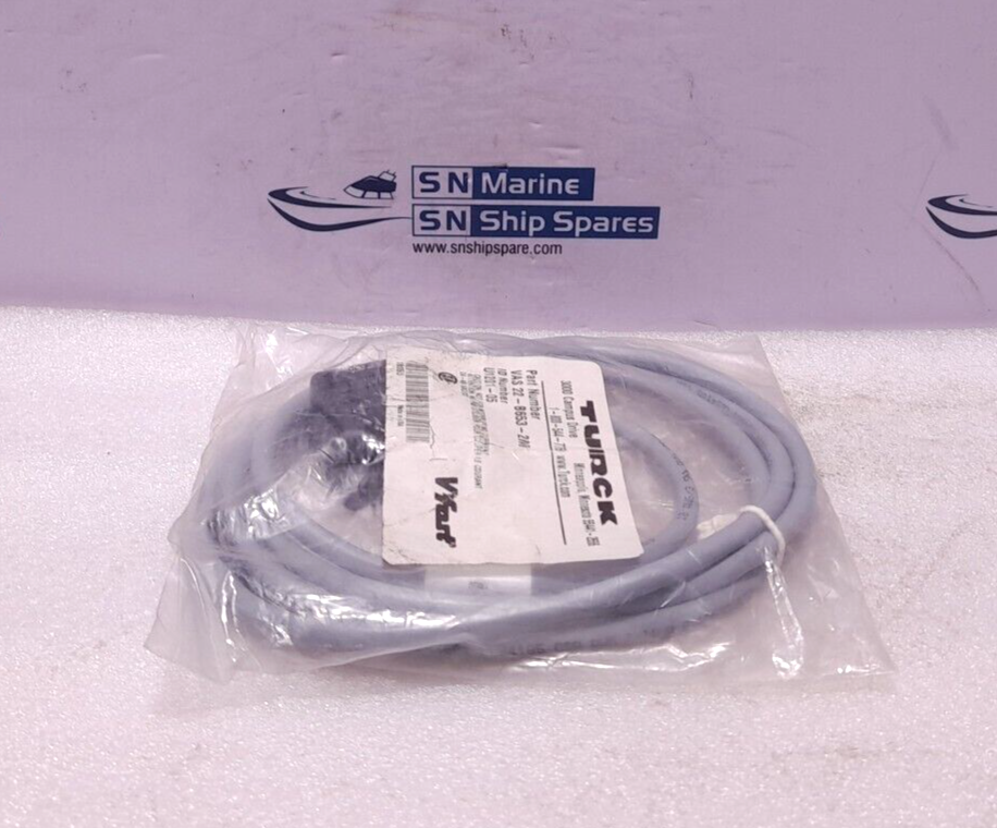 Turck VAS 22-B653-2M Cordset 24-48 VACDC NOV 0000961577 Cable Component Assembly