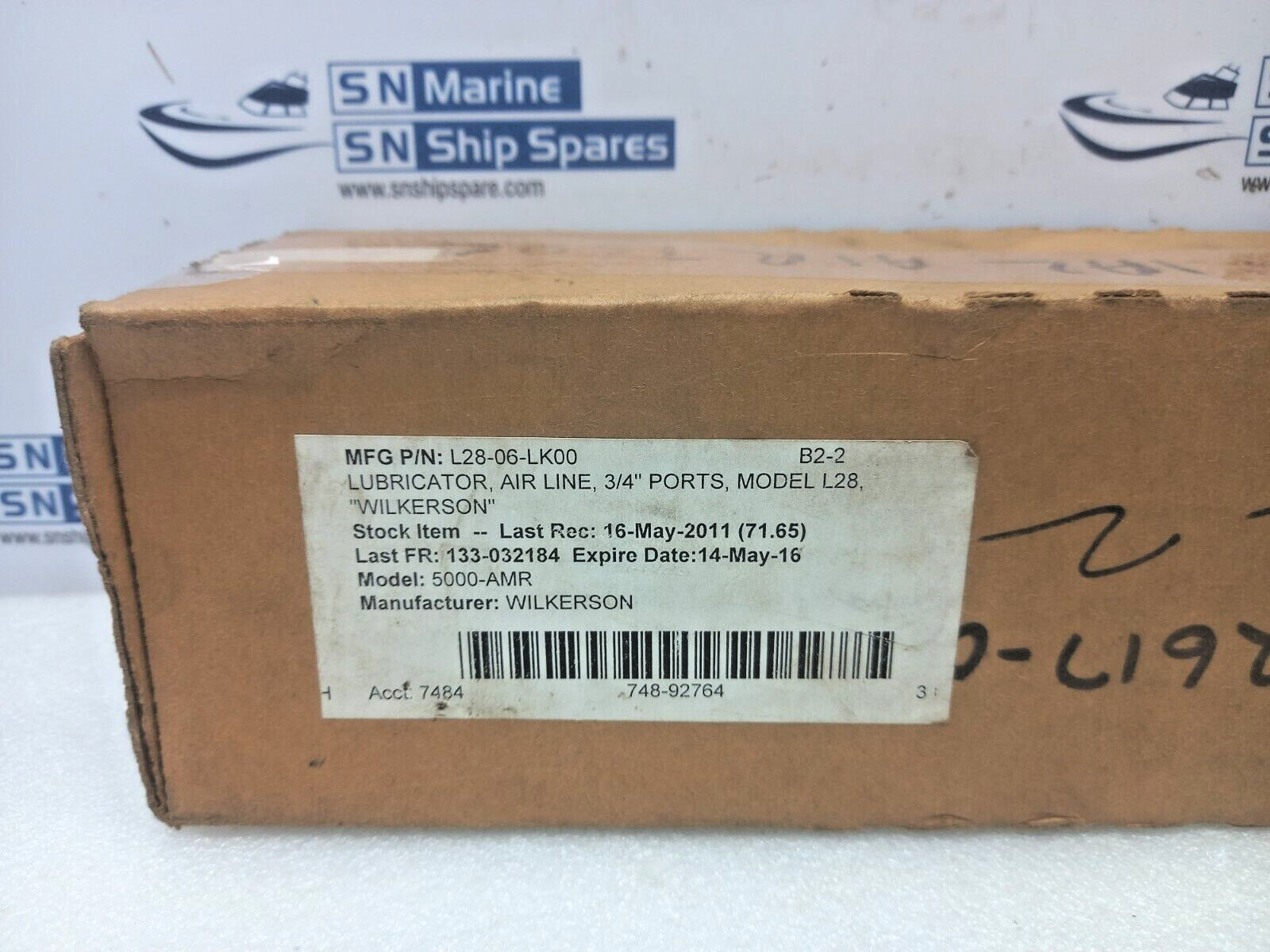 Wilkerson L28-06-K00 Air Line Lubricator ¾” Ports Model: L28