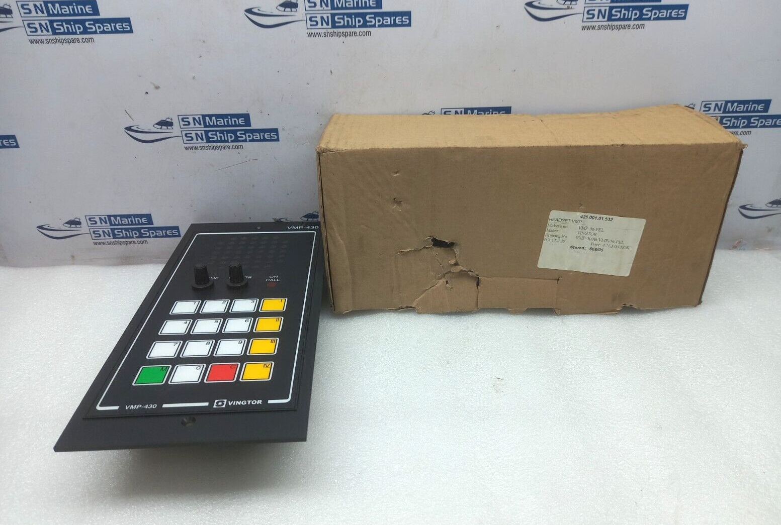 VINGTOR VMP-430 HEADSET MAIN STATION VMP430 