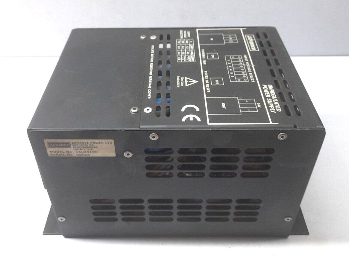 Advance Power 16U24100 Unregulated Power Supply