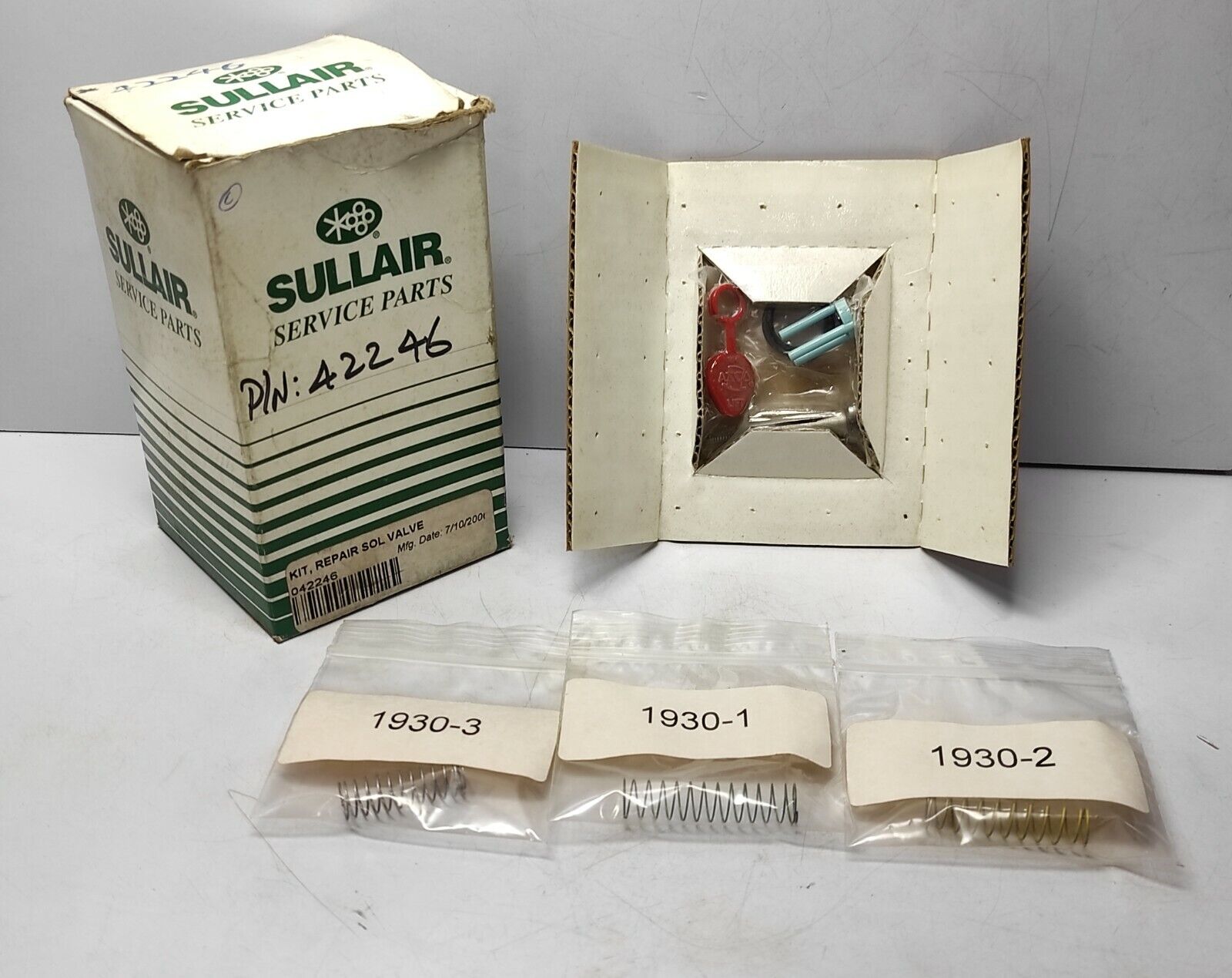 Sullair 042246 Kit Repair Sol Valve Solenoid Valve Repair Kit