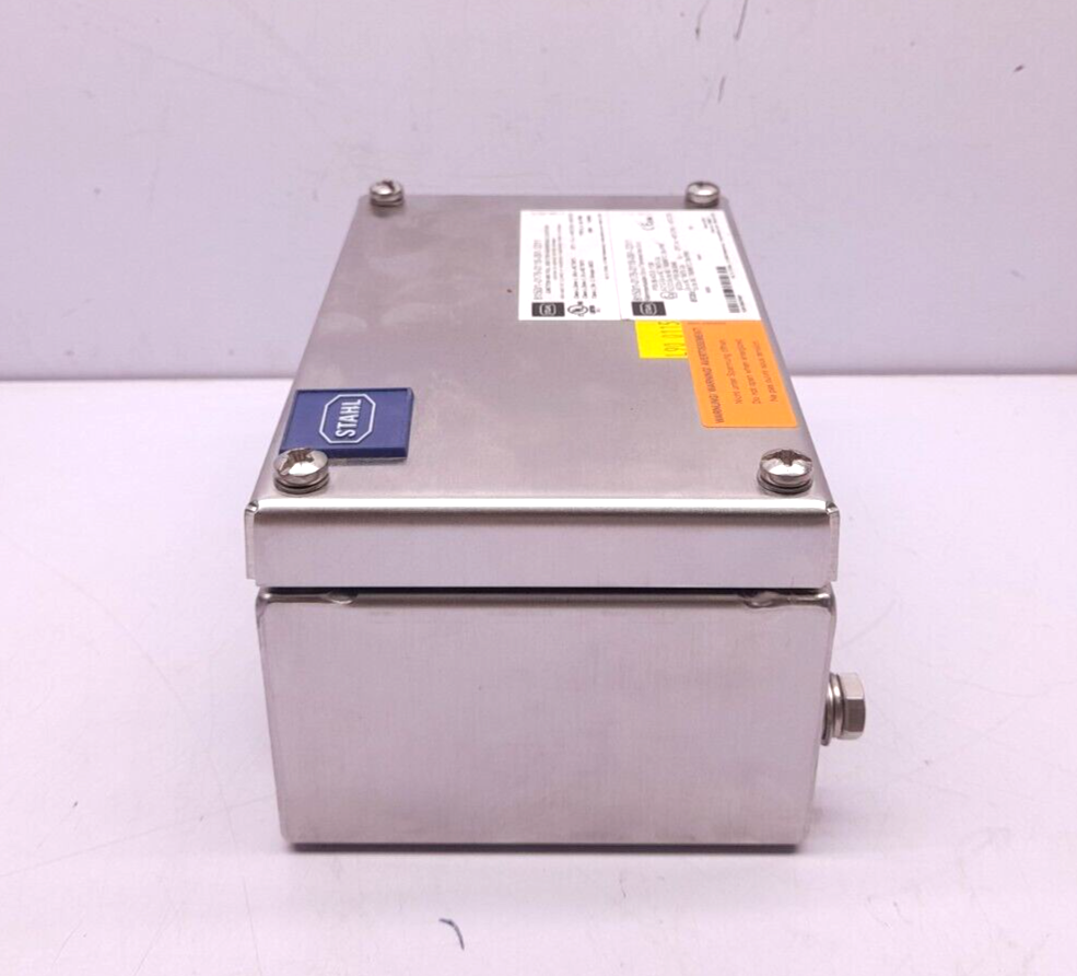 Stahl 8150/1-0176-0116-091-3311 Junction And Pull Box For Hazardous Locations