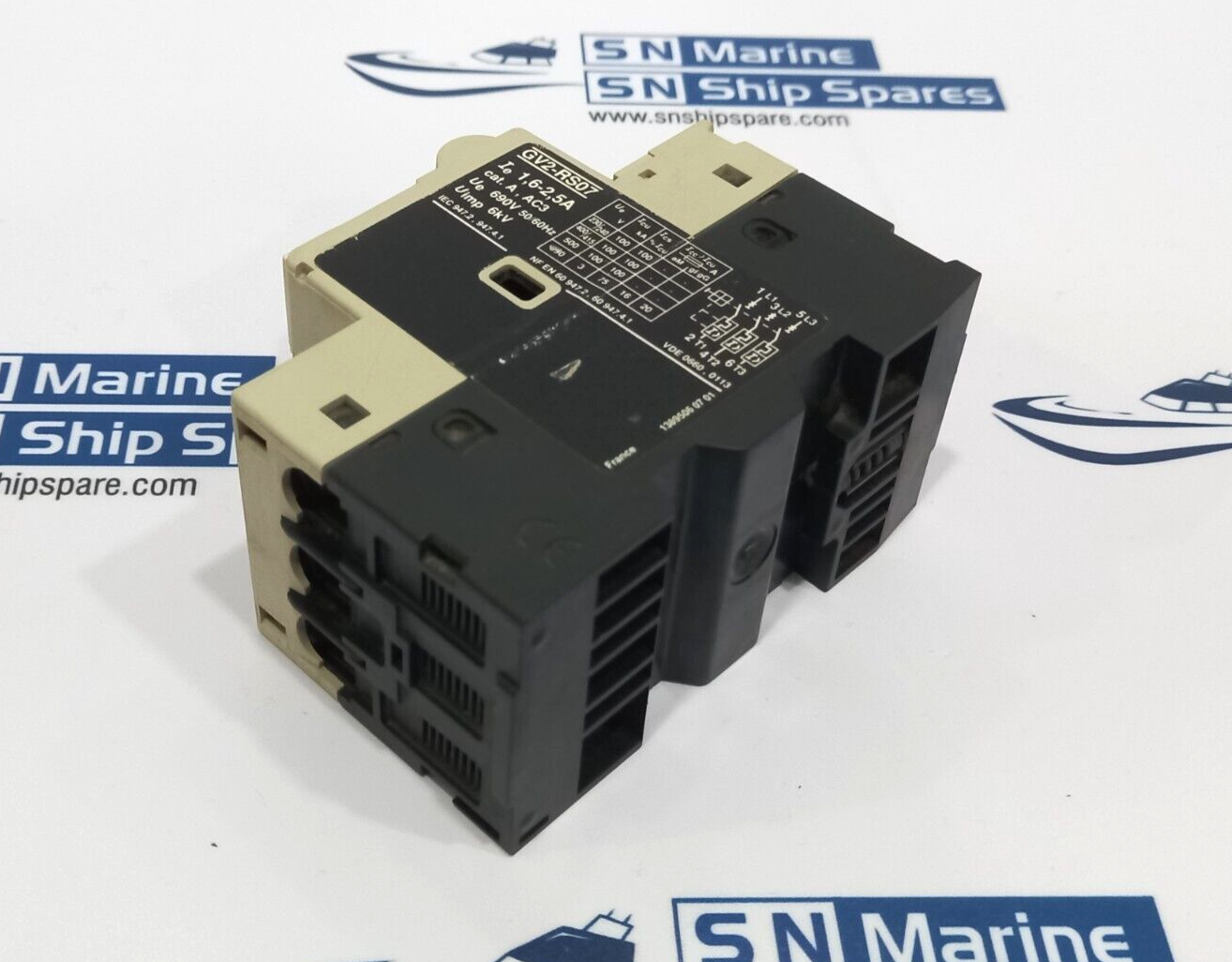 Telemecanique GV2-RS07 Motor Circuit Breaker AC 230V 100kA AC 415V kA 1.6-2.5A