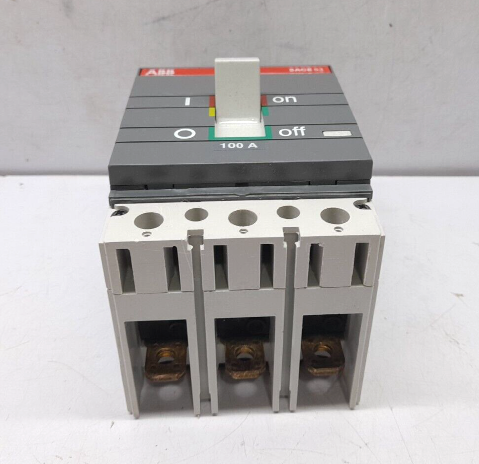 ABB SACE S3 S3H100TW Circuit Breaker S3H 100A BKR S3H 100A 3P