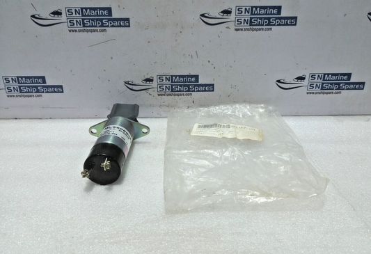 Woodward SA-3527-T Engine Stop DC Solenoid Model: 1504 Yanmar 129470-67320 24V