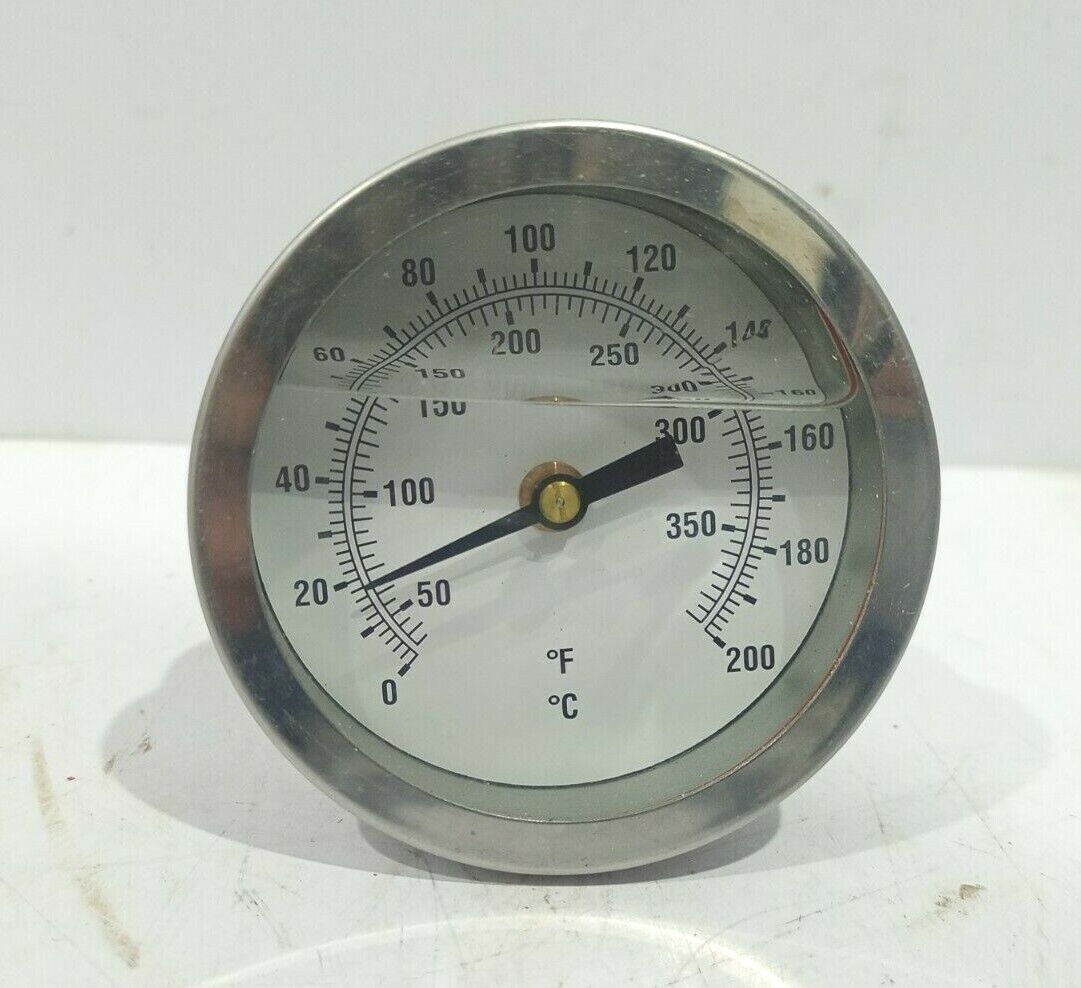 Wartsila 511120 Horizontal Thermometer 0-200 Cent Water